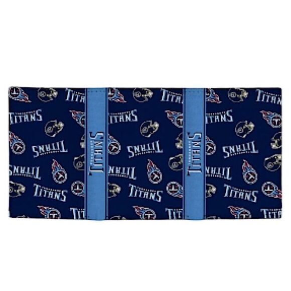 NFL Canvas Trifold Wallet New Football Sports Rico Industries - Picture 1 of 3
